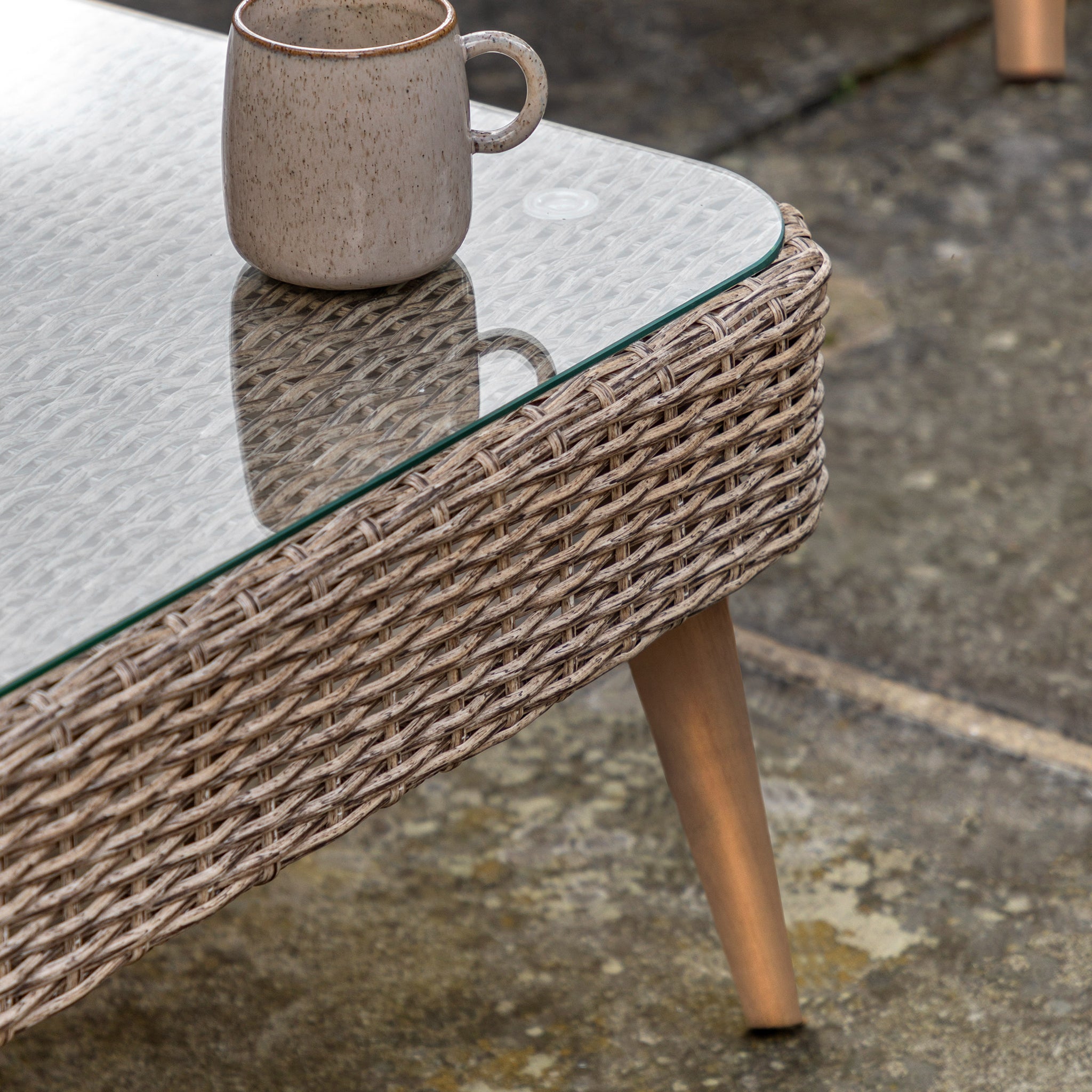 Santorini Corner Outdoor Lounge Set