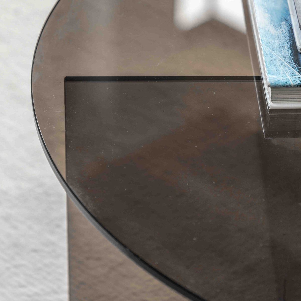 Parioli Round Glass Coffee Table