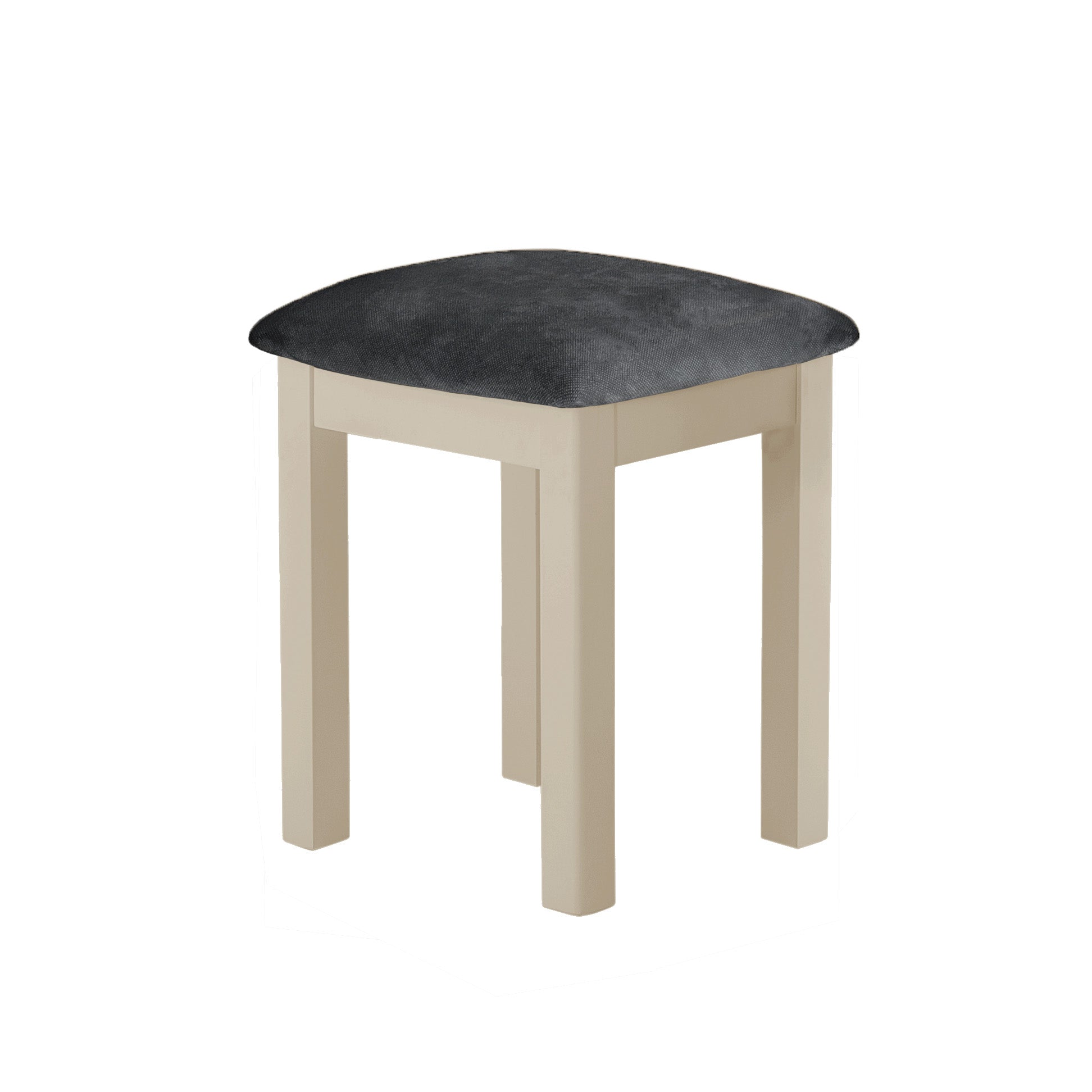 Florence Dressing Table Stool in Grey
