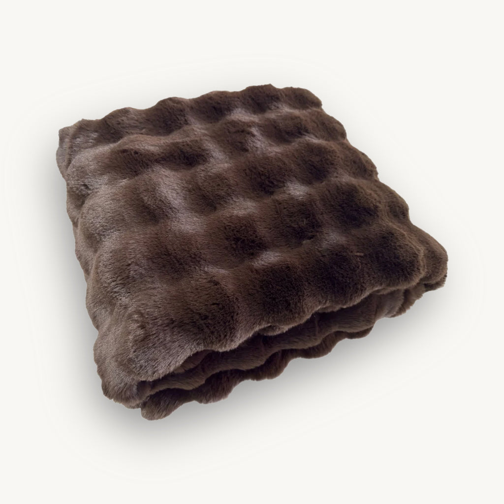 Raffles Faux Fur Throw