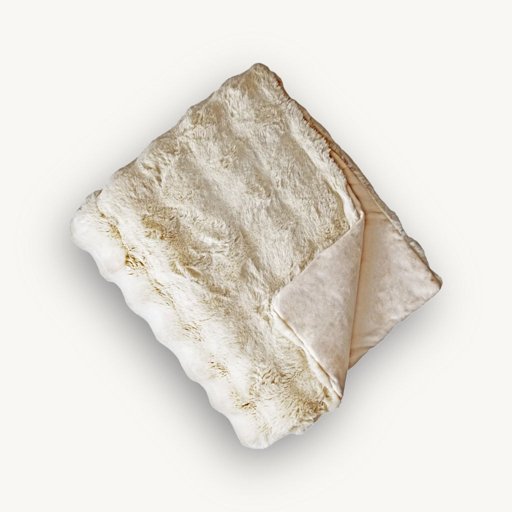 Raffles Faux Fur Throw