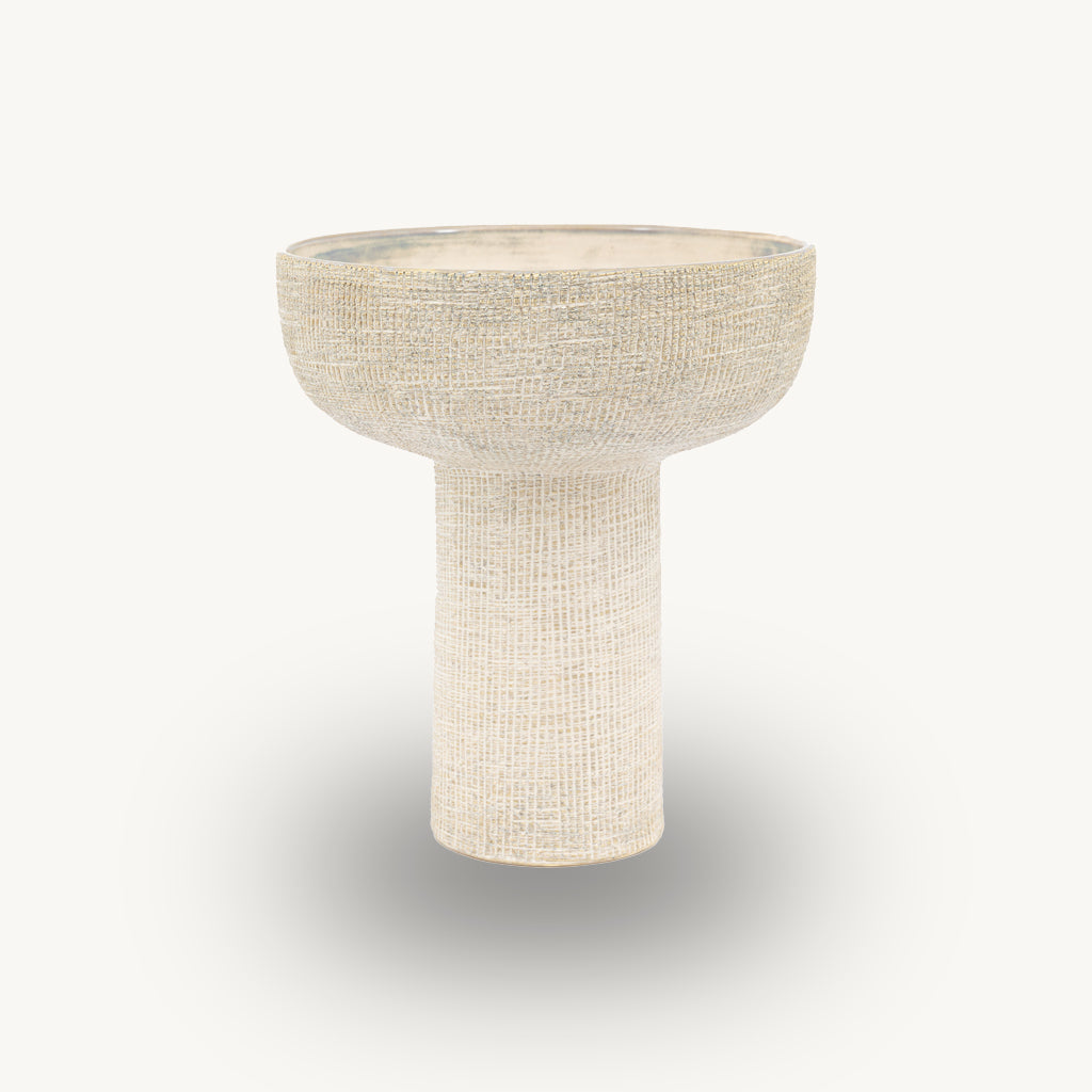 Rib Textured Vase