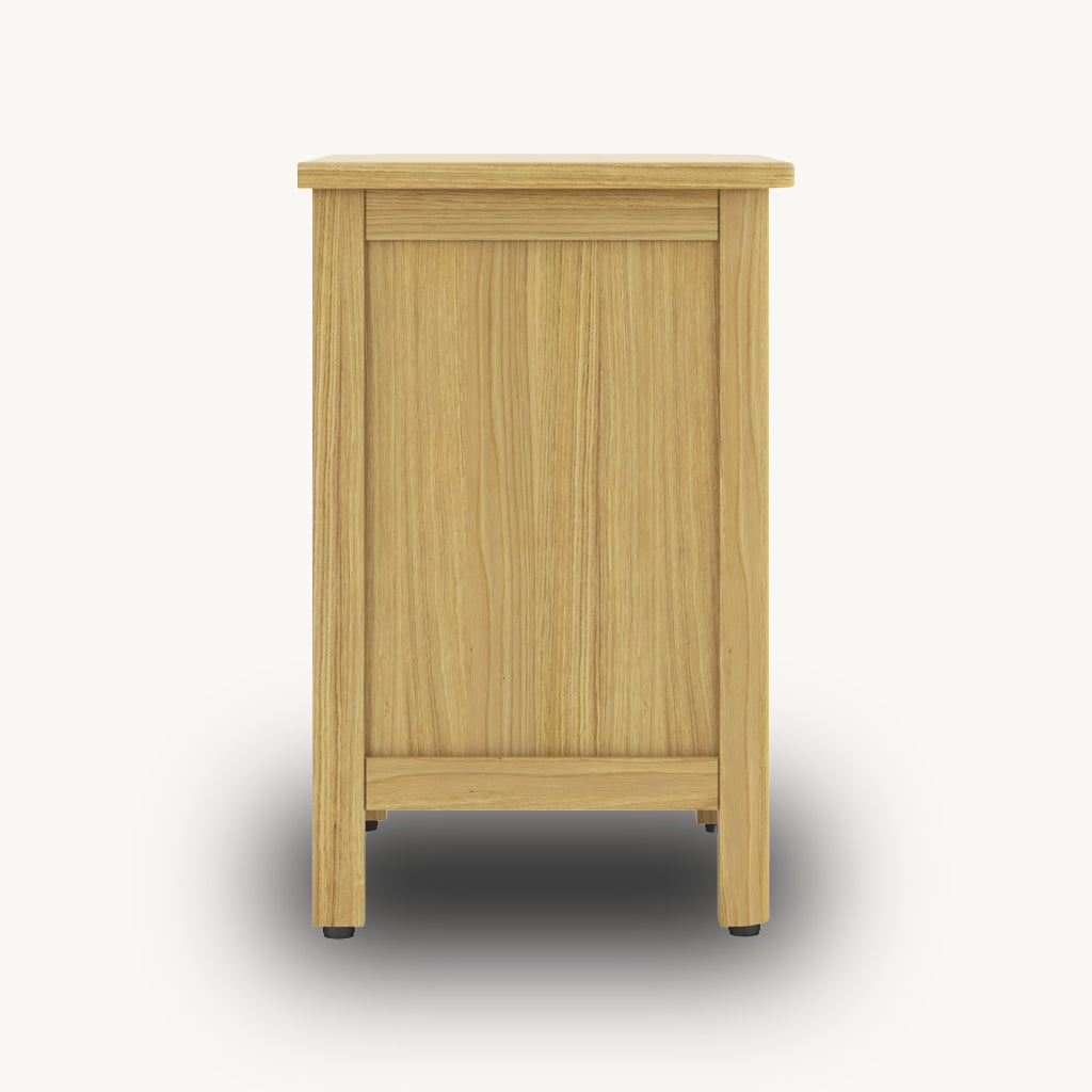 Romina 3 Drawer Bedside Table