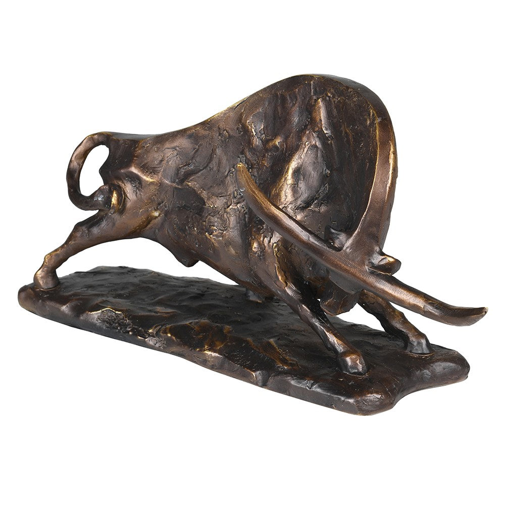 Bronze Bull Sculpture