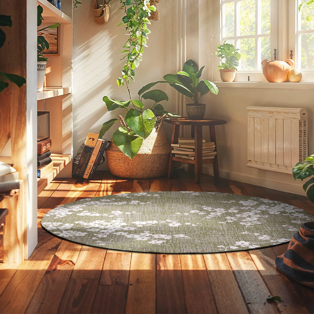 Sakura Circle Rug – Arighi Bianchi