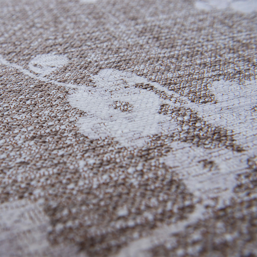 Sakura Circle Rug in Morning Mist