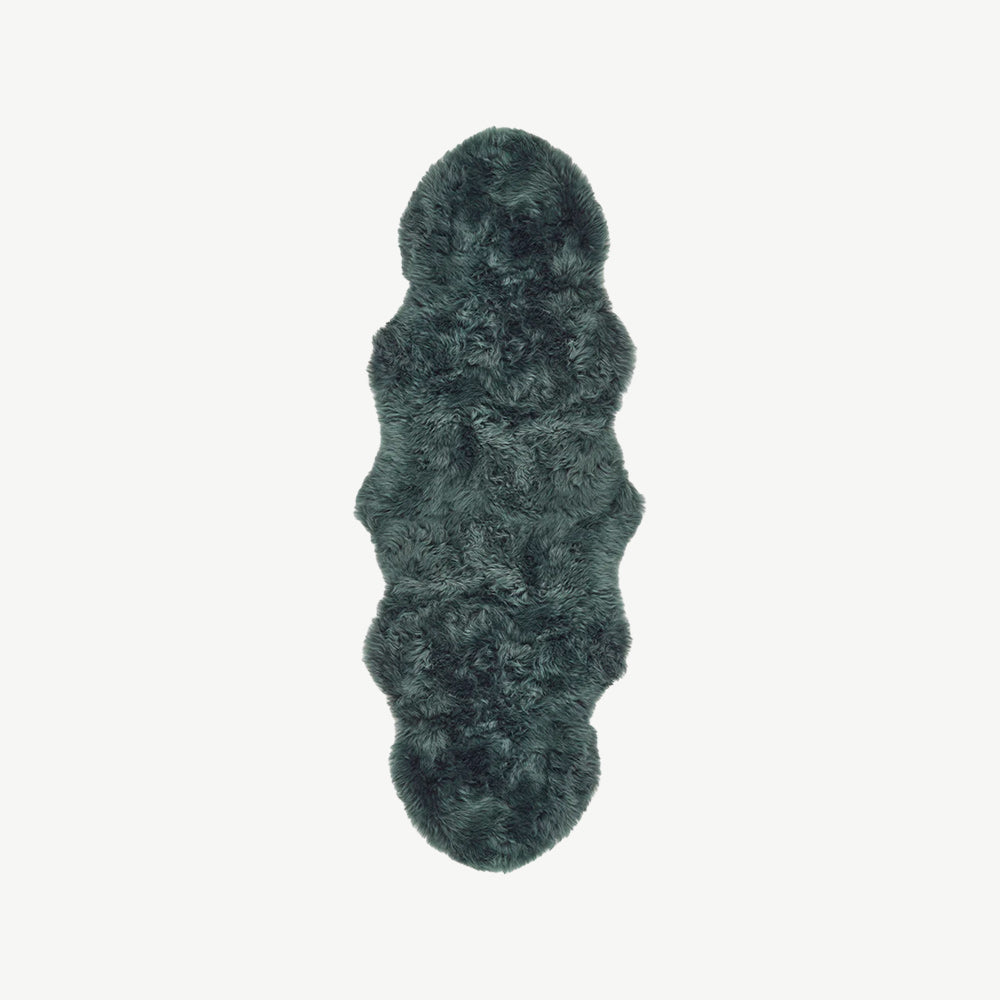 Australian Genuine Sheepskin Rug in Forest