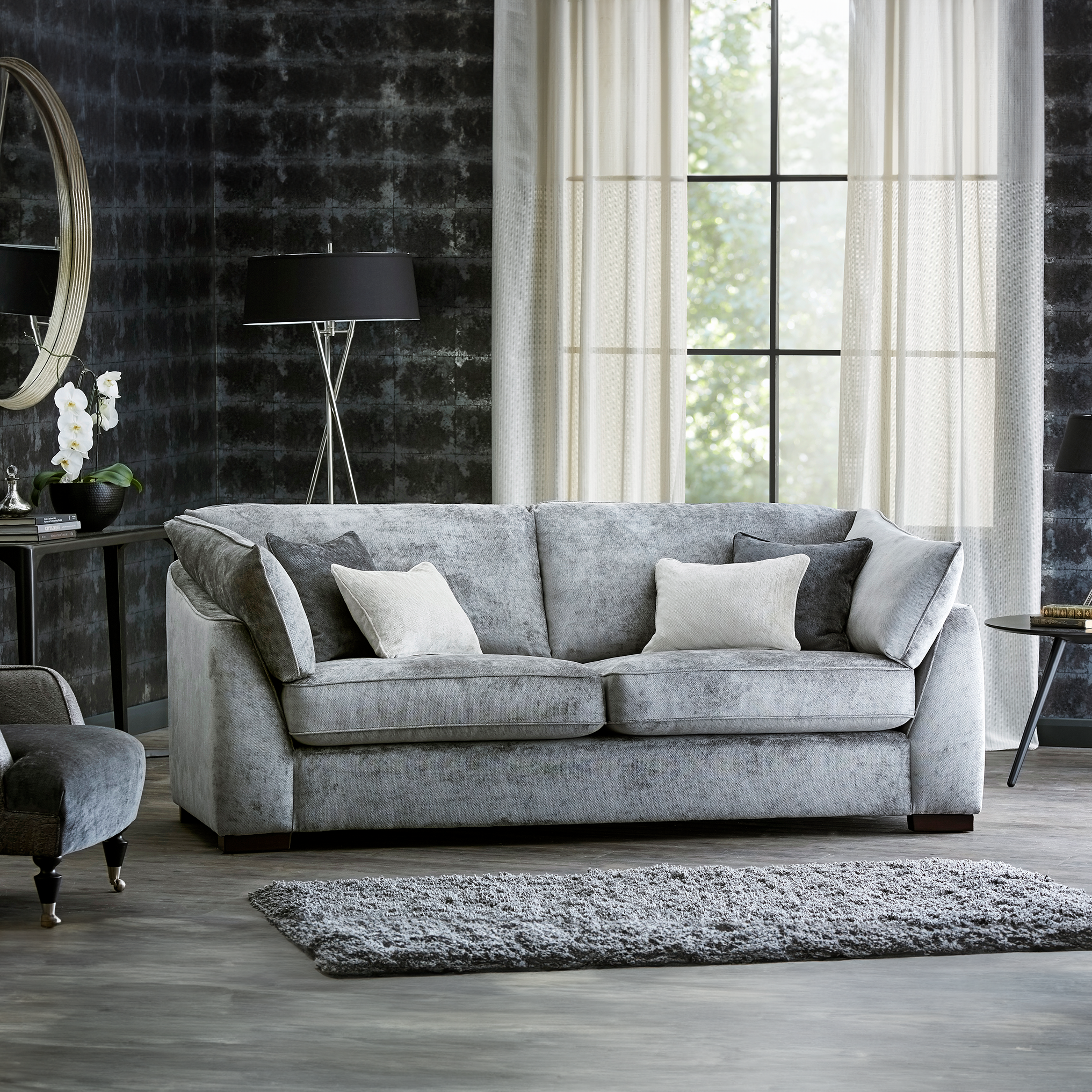 Sirius 3 Seater Sofa in Dolce-Arctic
