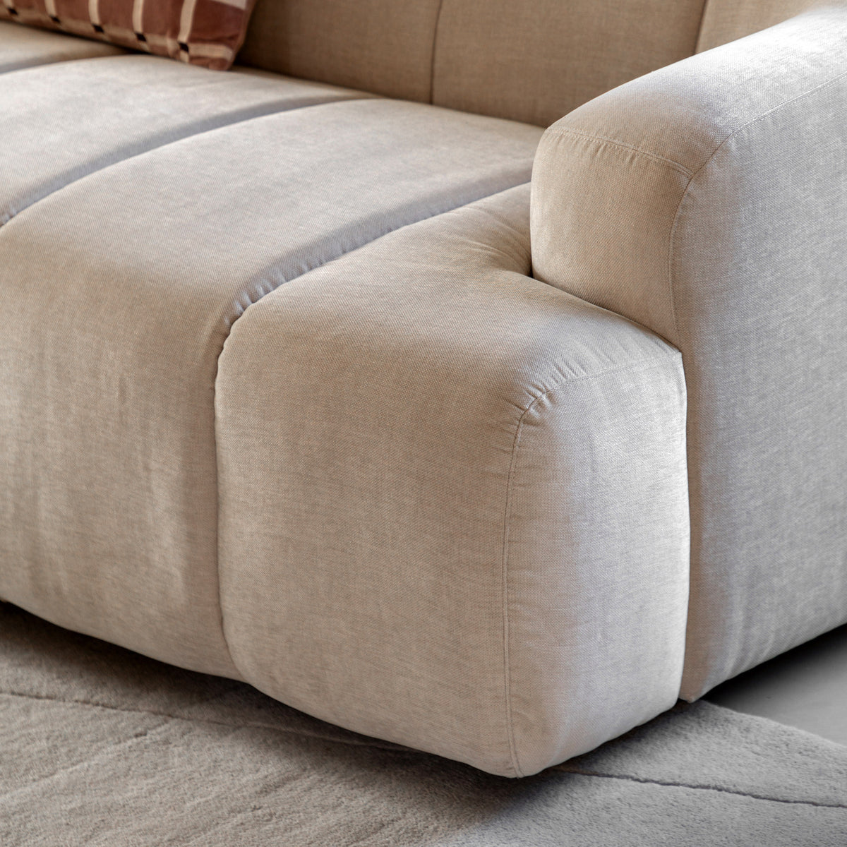 Soho 3 Seater Fabric Sofa