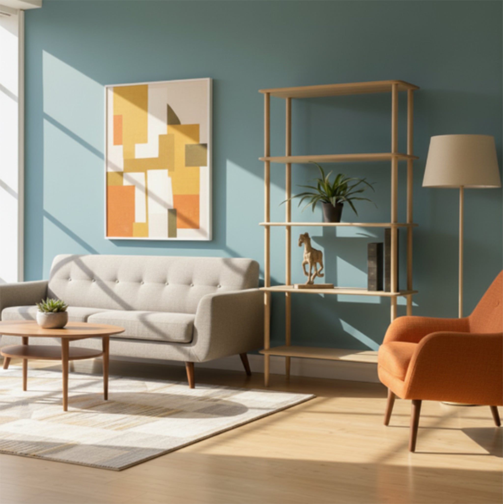 Ercol Stack Shelving Unit in Oak