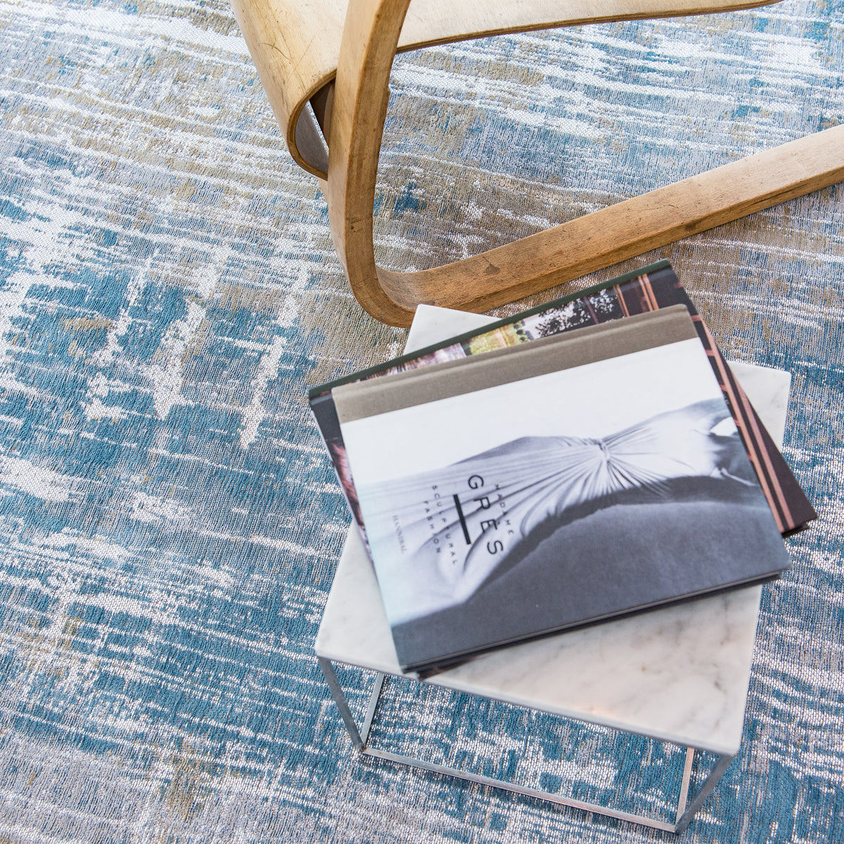 Streaks Atlantic Circle Rug