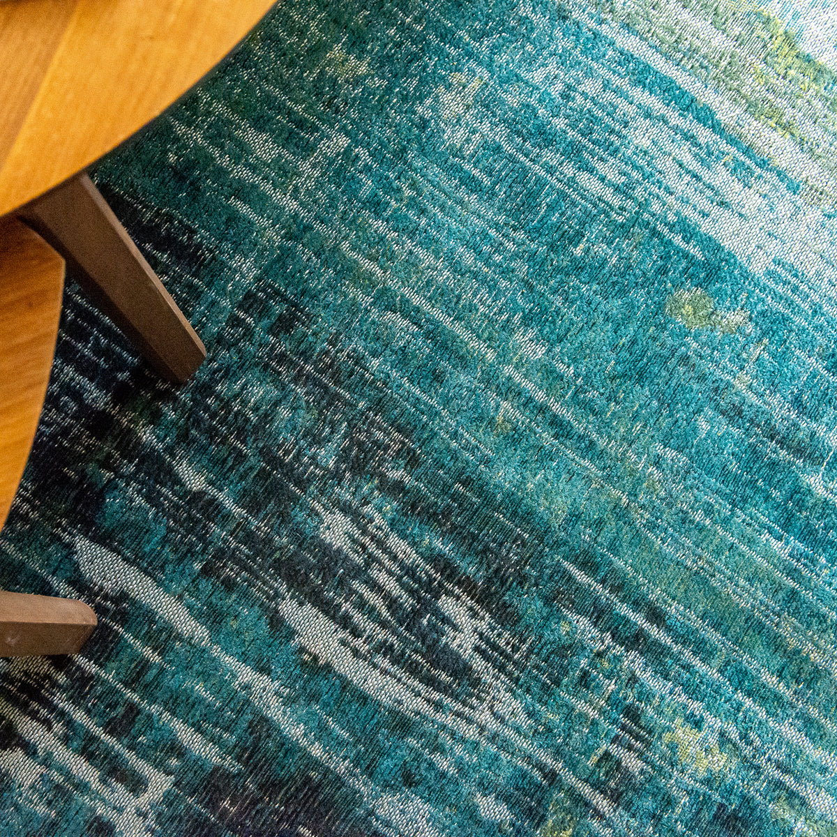 Streaks Atlantic Circle Rug