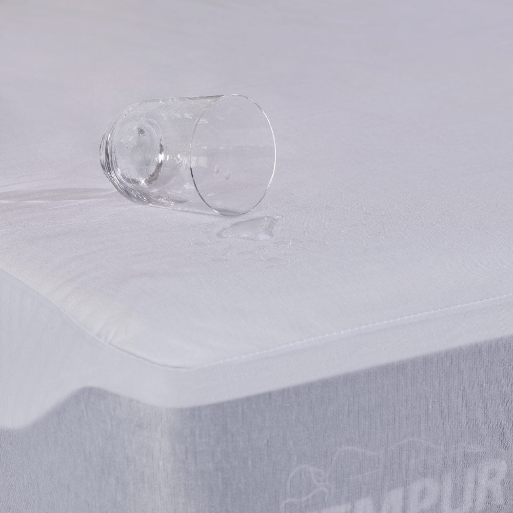 TEMPUR® Mattress Protector & Sheet in White