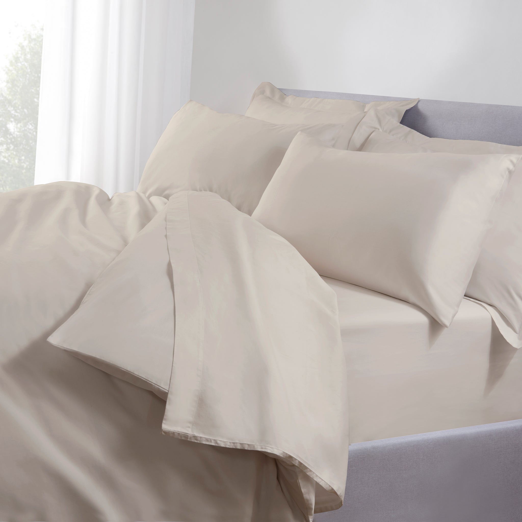 TLC 5 Star Hotel Concept: 500 TC Bed Linen Set in Cream