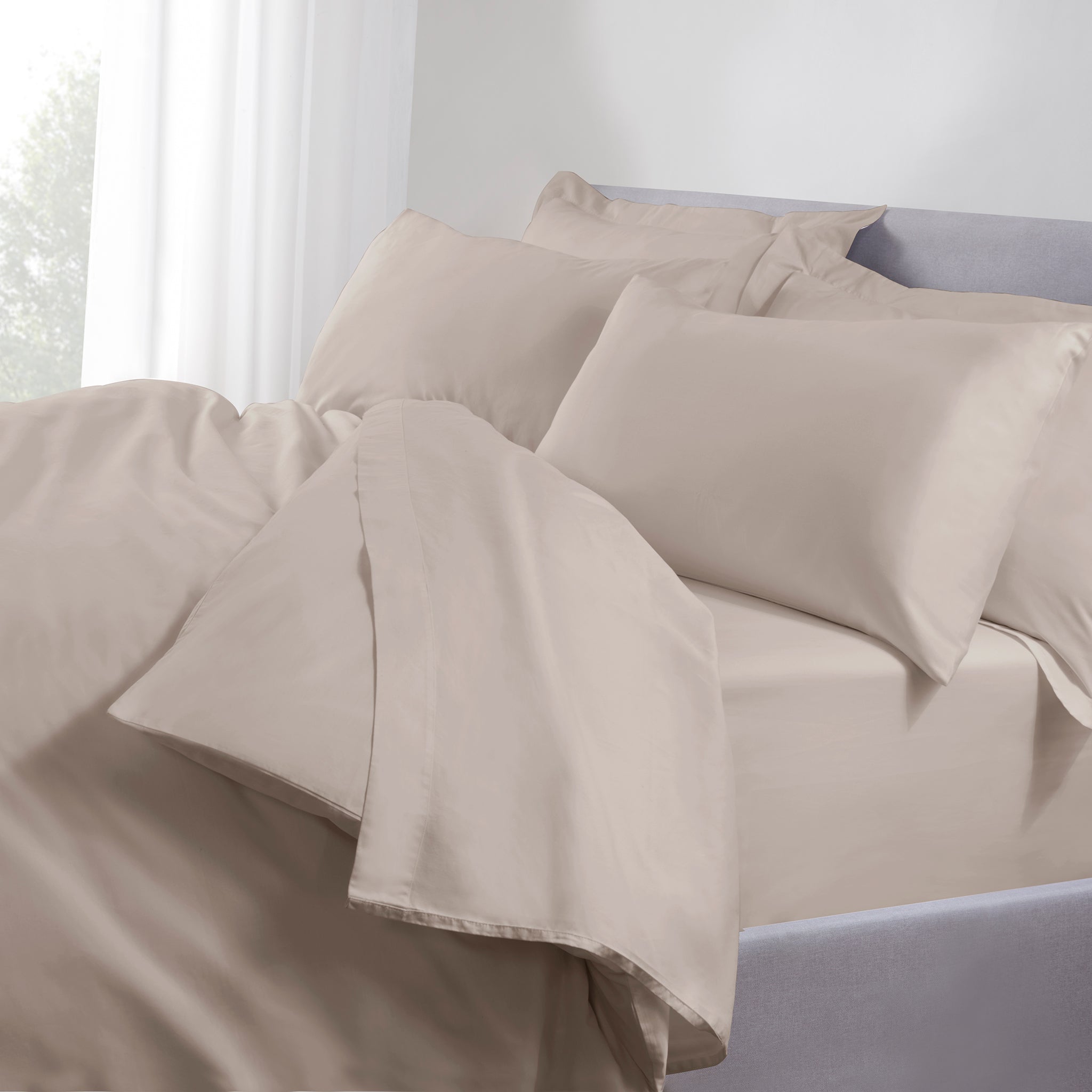 TLC 5 Star Hotel Concept: 250 TC Duvet Cover in Beige