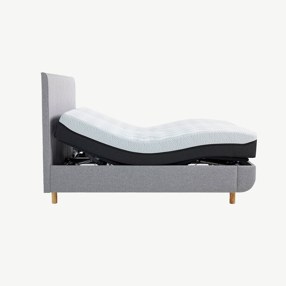 TEMPUR® Ergo Smart Base Bed & Luxury Headboard