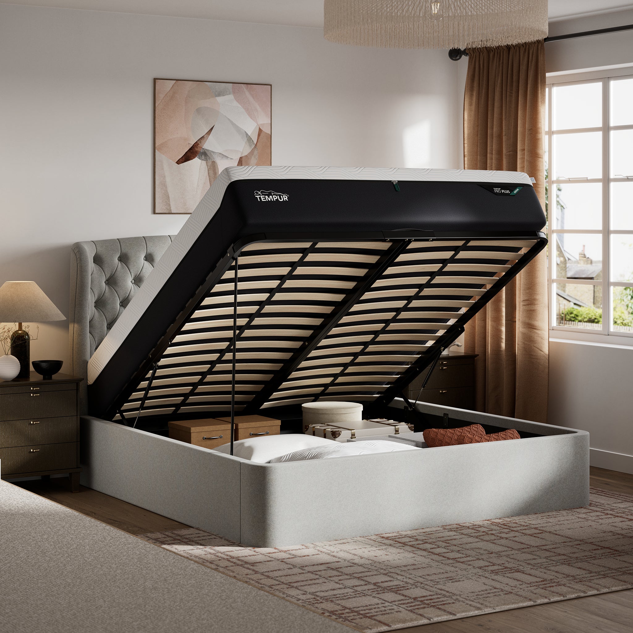 TEMPUR® Holcot Ottoman Bed