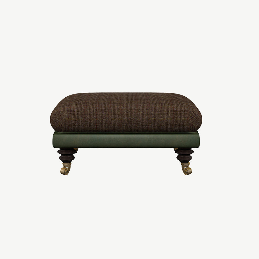 Tetrad Harris Tweed Taransay Footstool