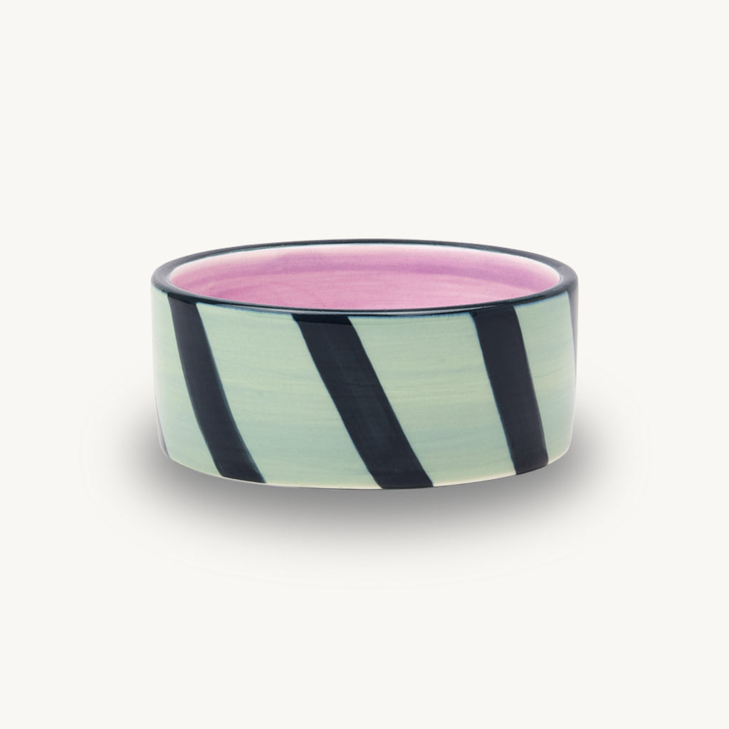 The Izzy Striped Wine Coaster