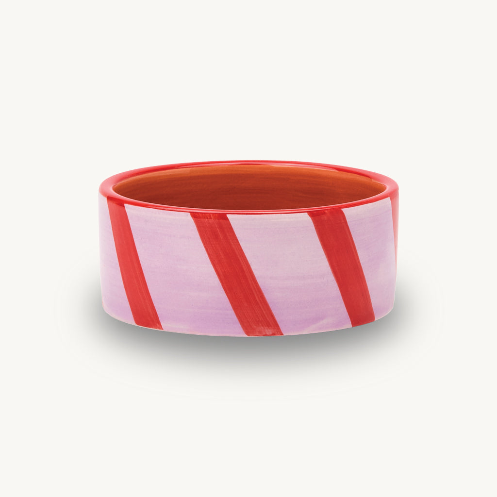 The Izzy Striped Wine Coaster
