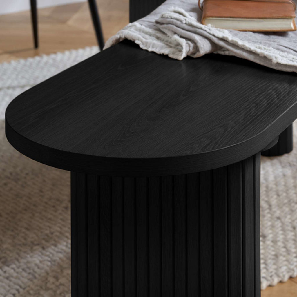Tiffany Fluted Dining Bench