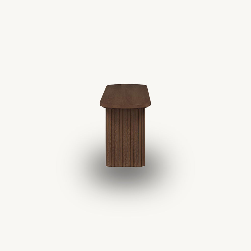 Tiffany Fluted Dining Bench