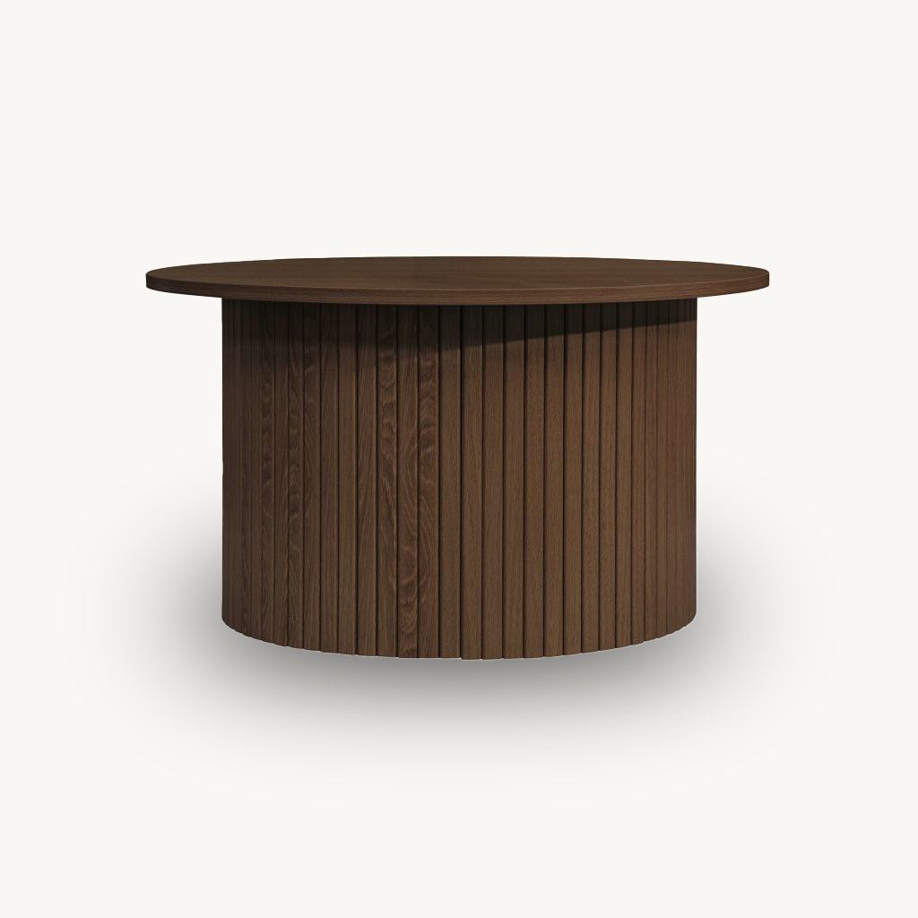 Tiffany Round Fluted Coffee Table