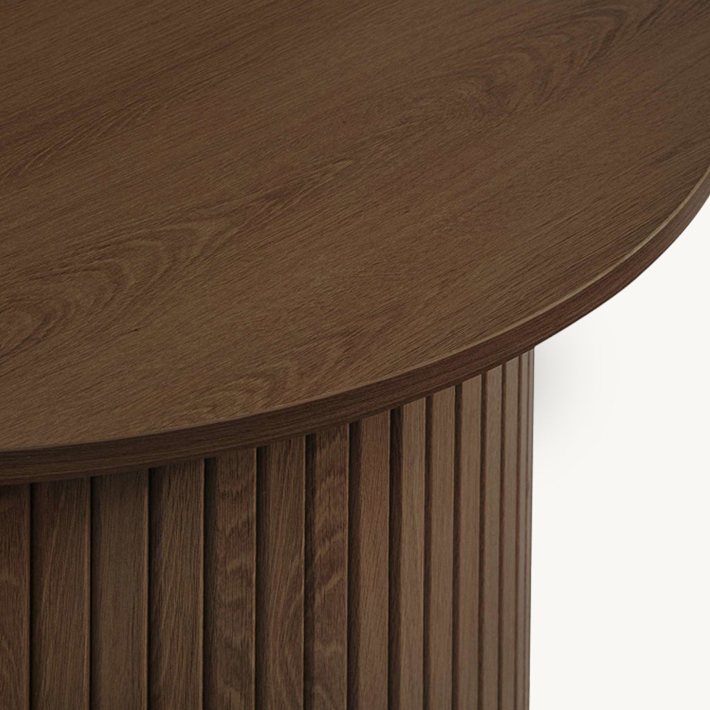 Tiffany Round Fluted Coffee Table