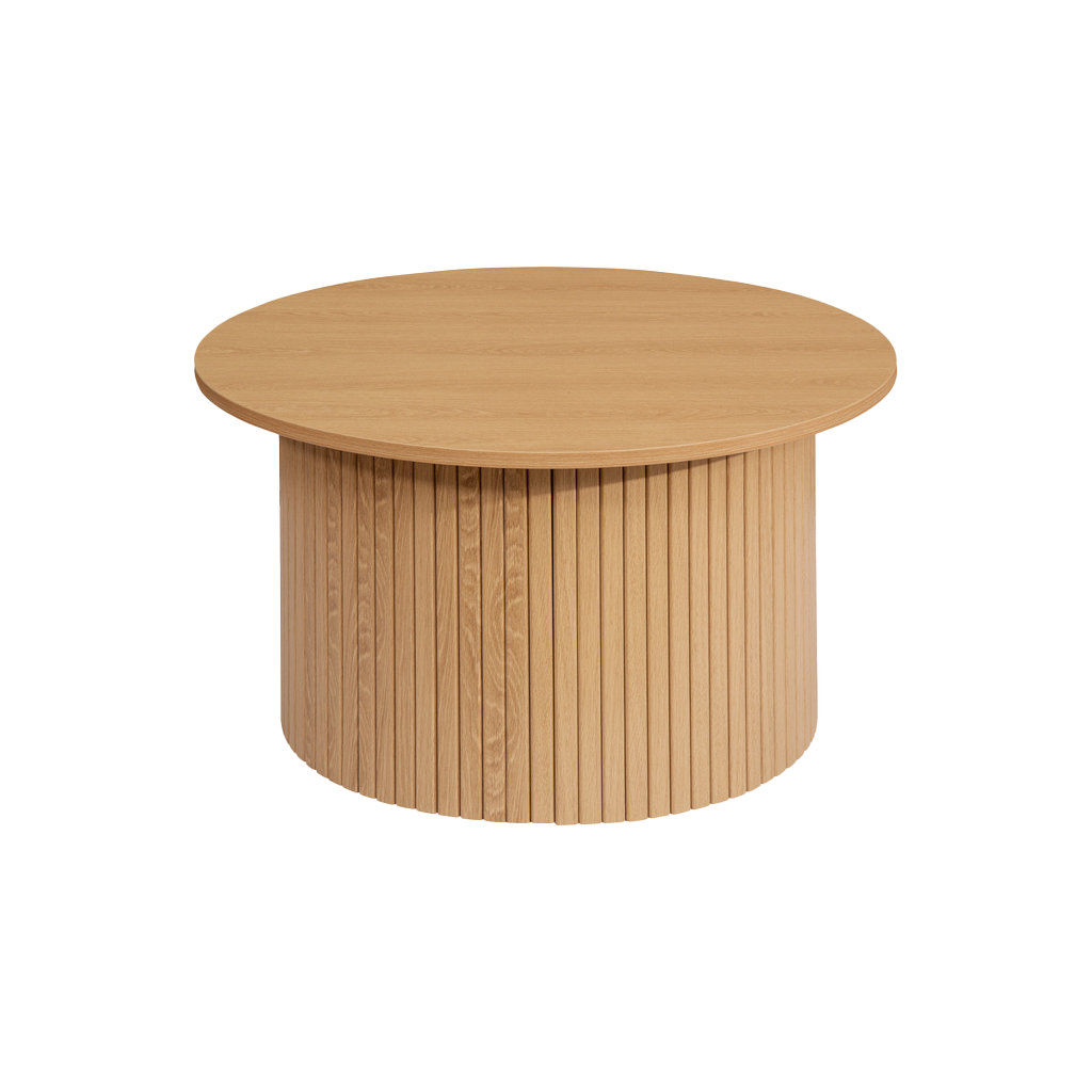 Tiffany Round Fluted Coffee Table