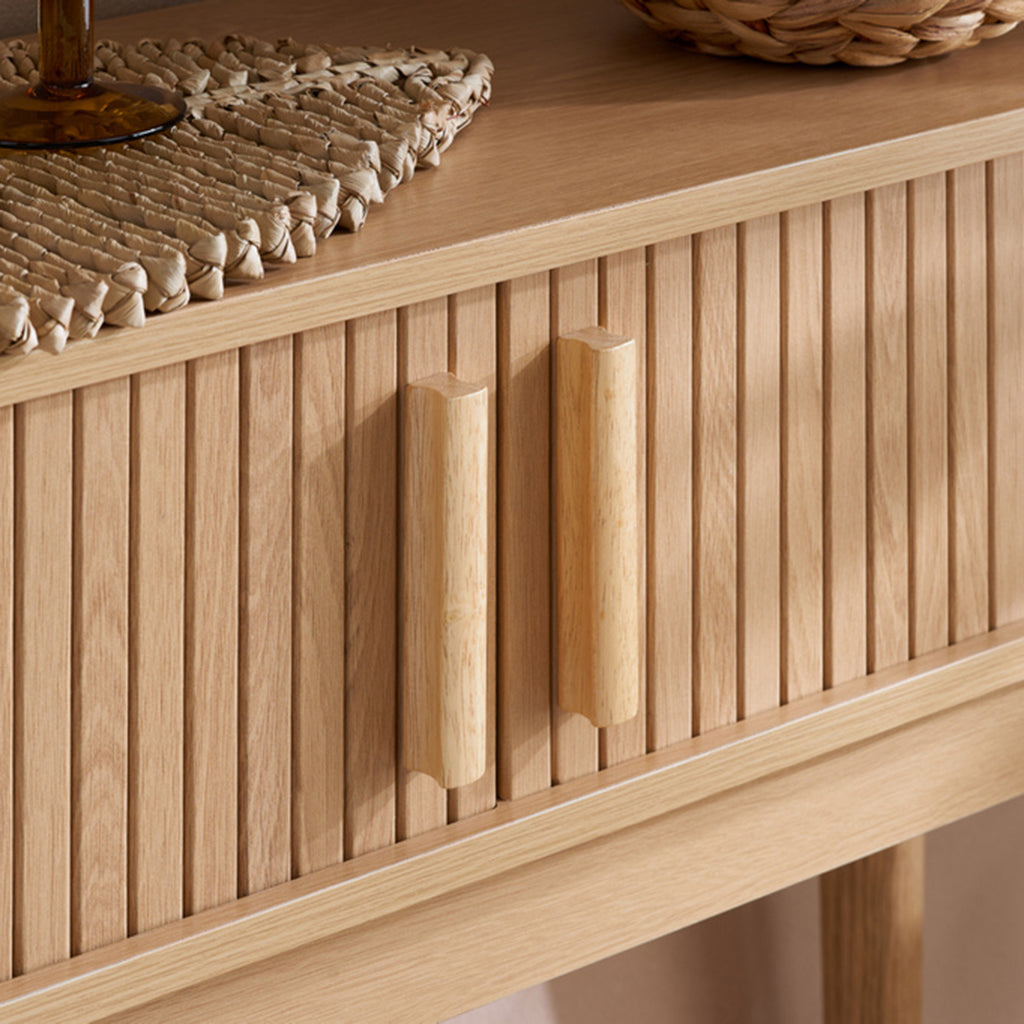 Tiffany Fluted Console Table