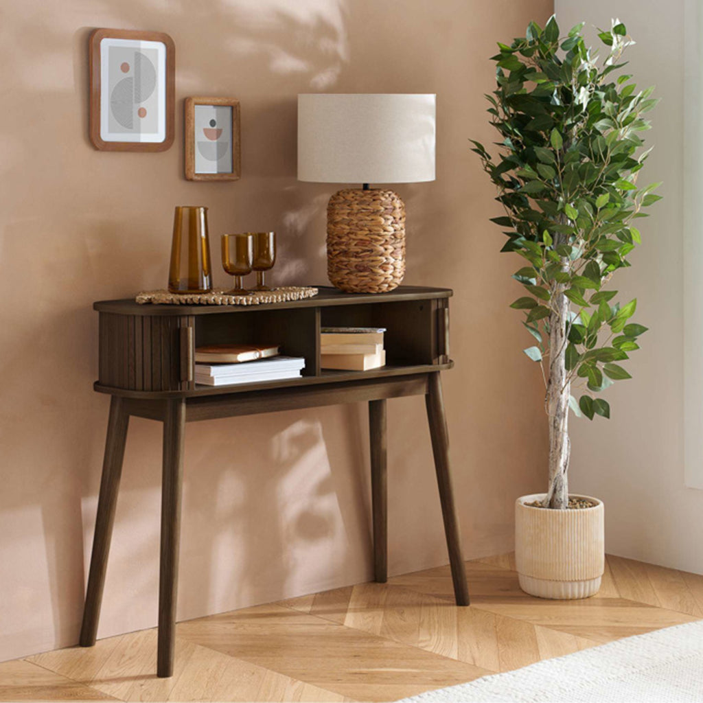 Tiffany Fluted Console Table