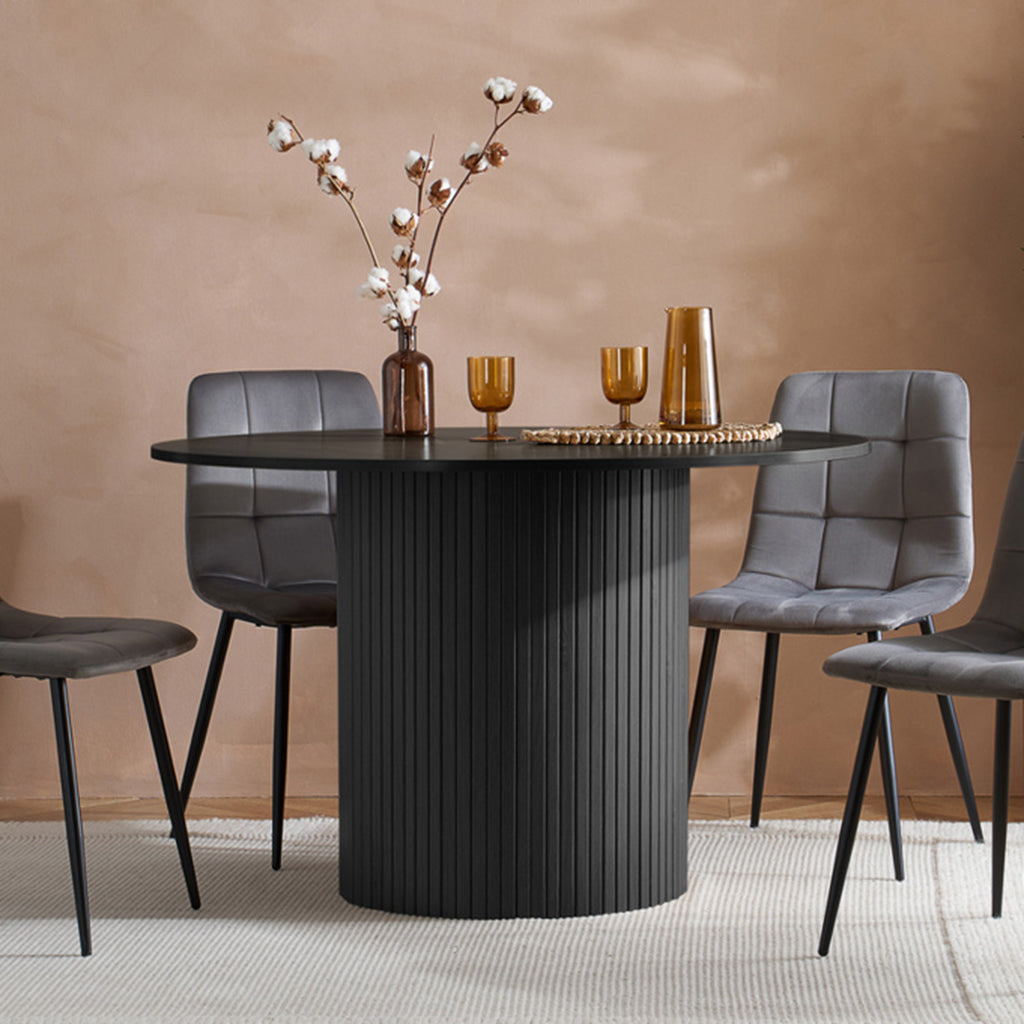 Tiffany Round Fluted Dining Table – Arighi Bianchi