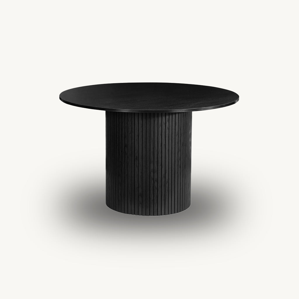 Tiffany Round Fluted Dining Table