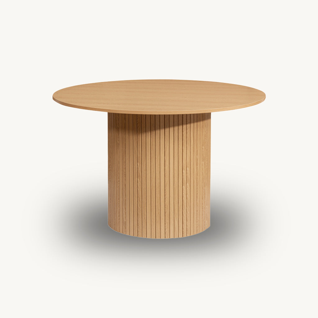 Tiffany Round Fluted Dining Table