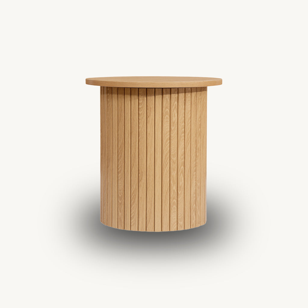 Tiffany Fluted Side Table