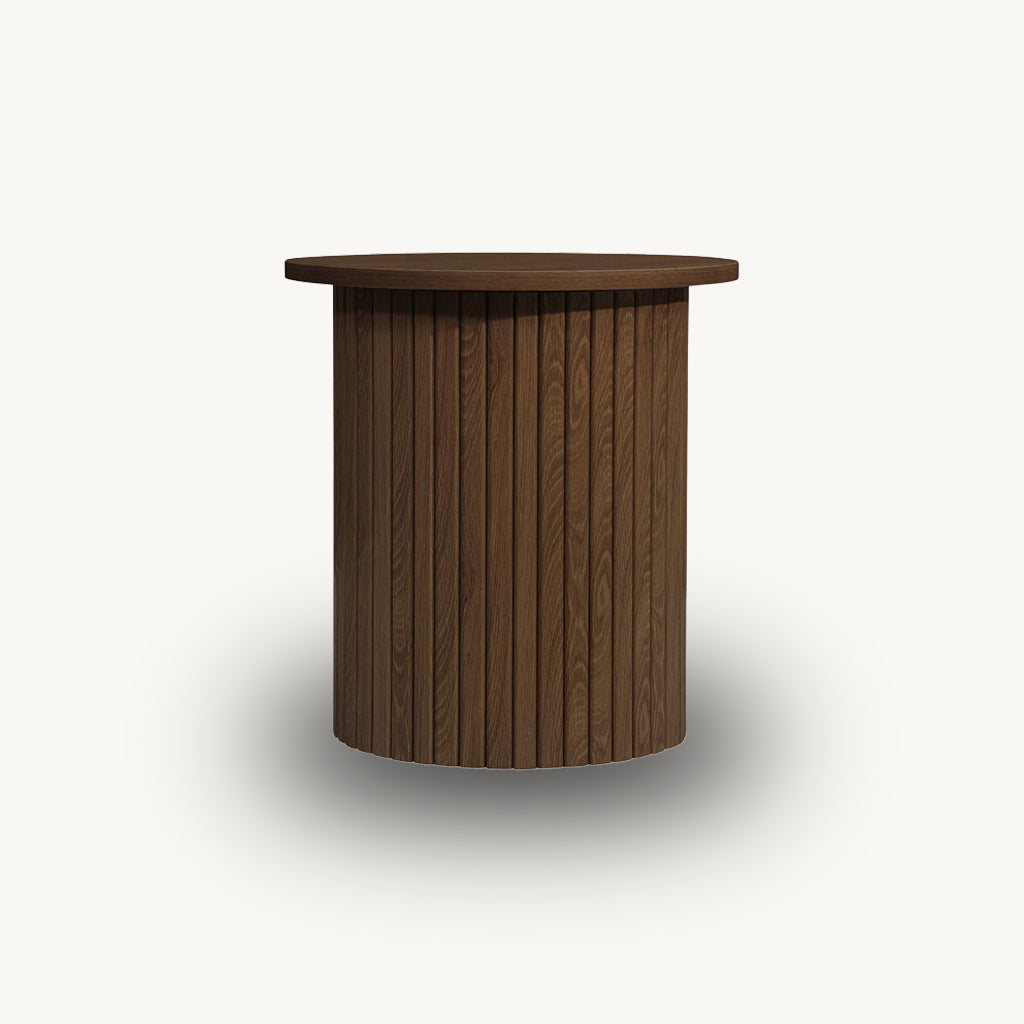 Tiffany Fluted Side Table