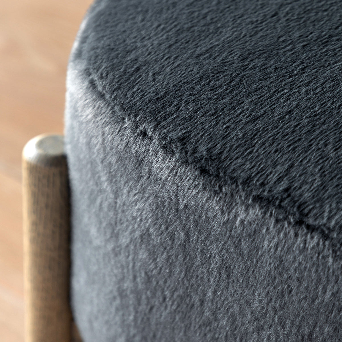 Tindon Fabric Footstool