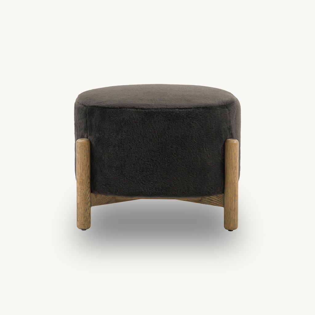 Tindon Fabric Footstool