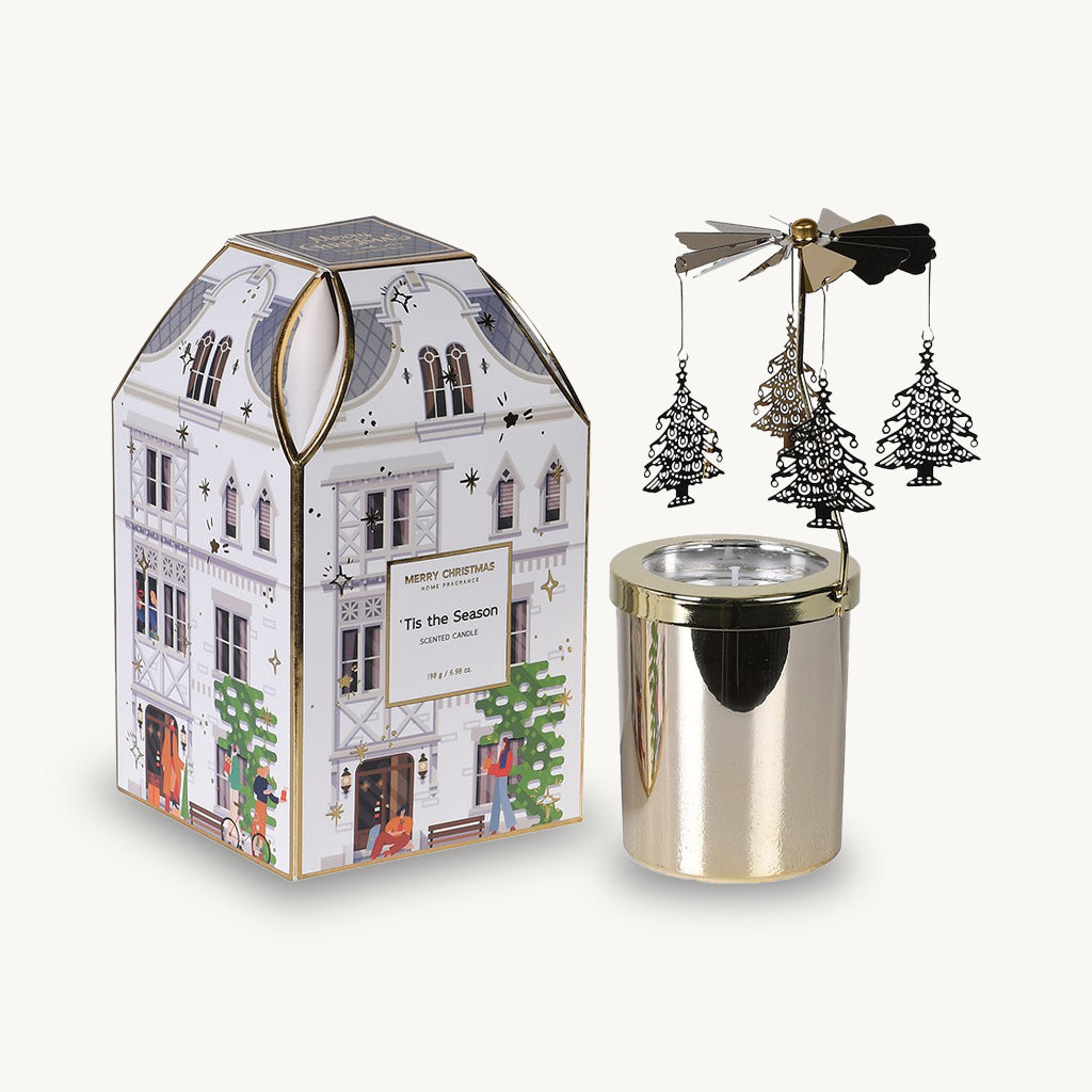'Tis The Season' Candle Carousel