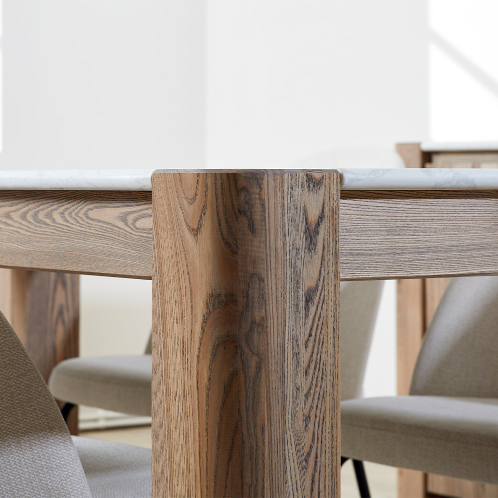 Torano Dining Table & 6 Artemis Chairs