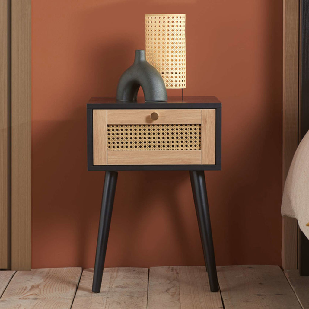 Washington 1DR Rattan Bedside Table