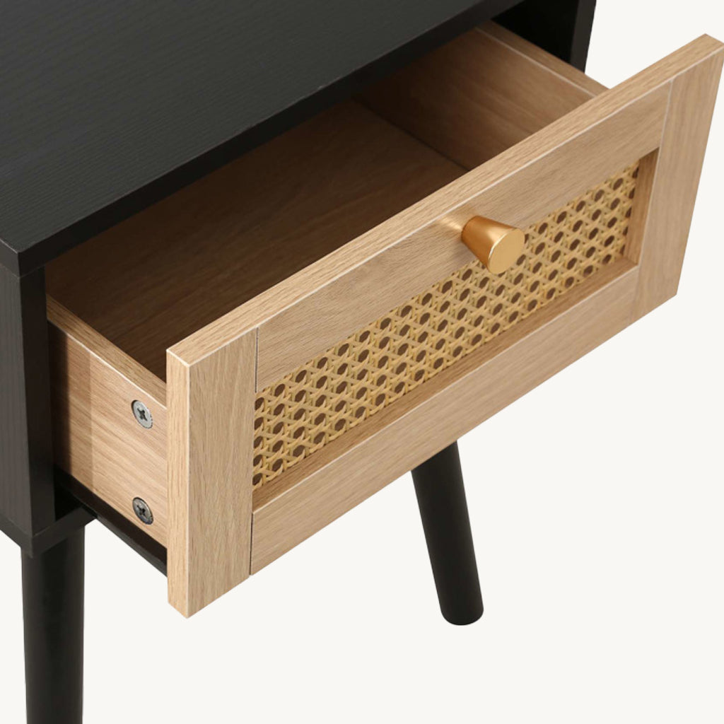 Washington 1DR Rattan Bedside Table