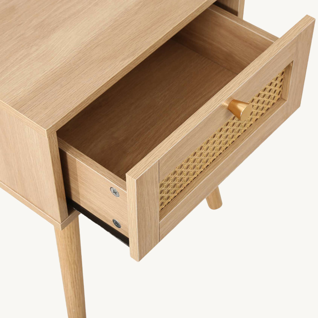 Washington 1DR Rattan Bedside Table