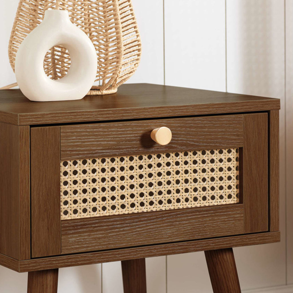 Washington 1DR Rattan Bedside Table