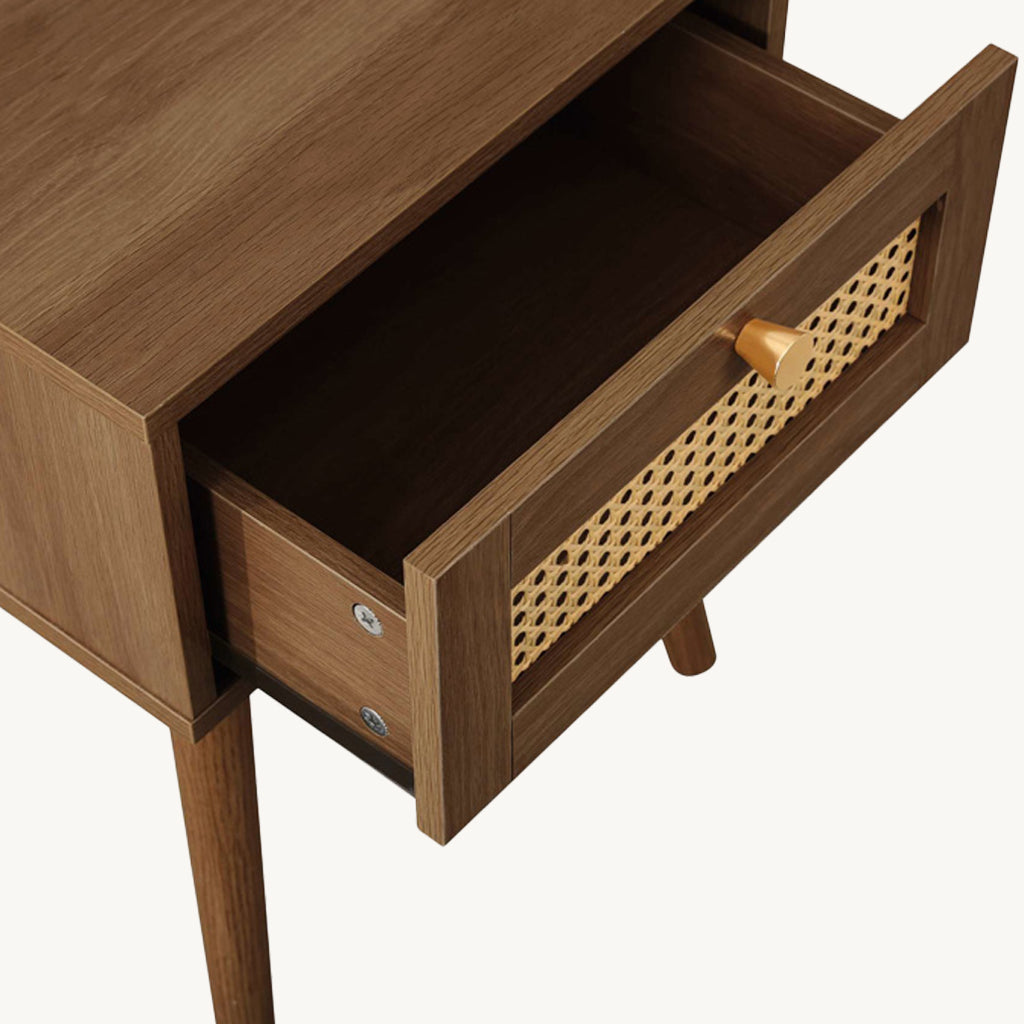 Washington 1DR Rattan Bedside Table