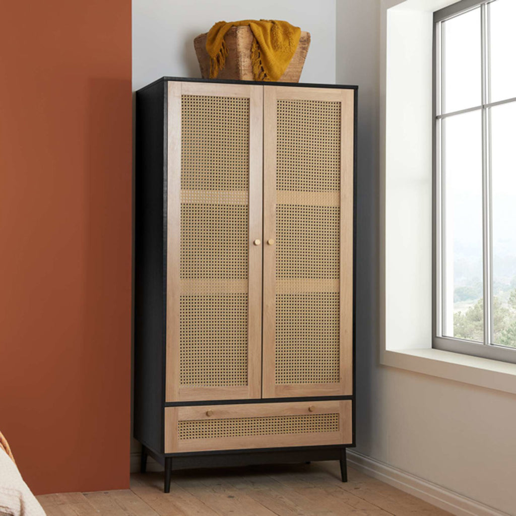Washington Rattan Wardrobe