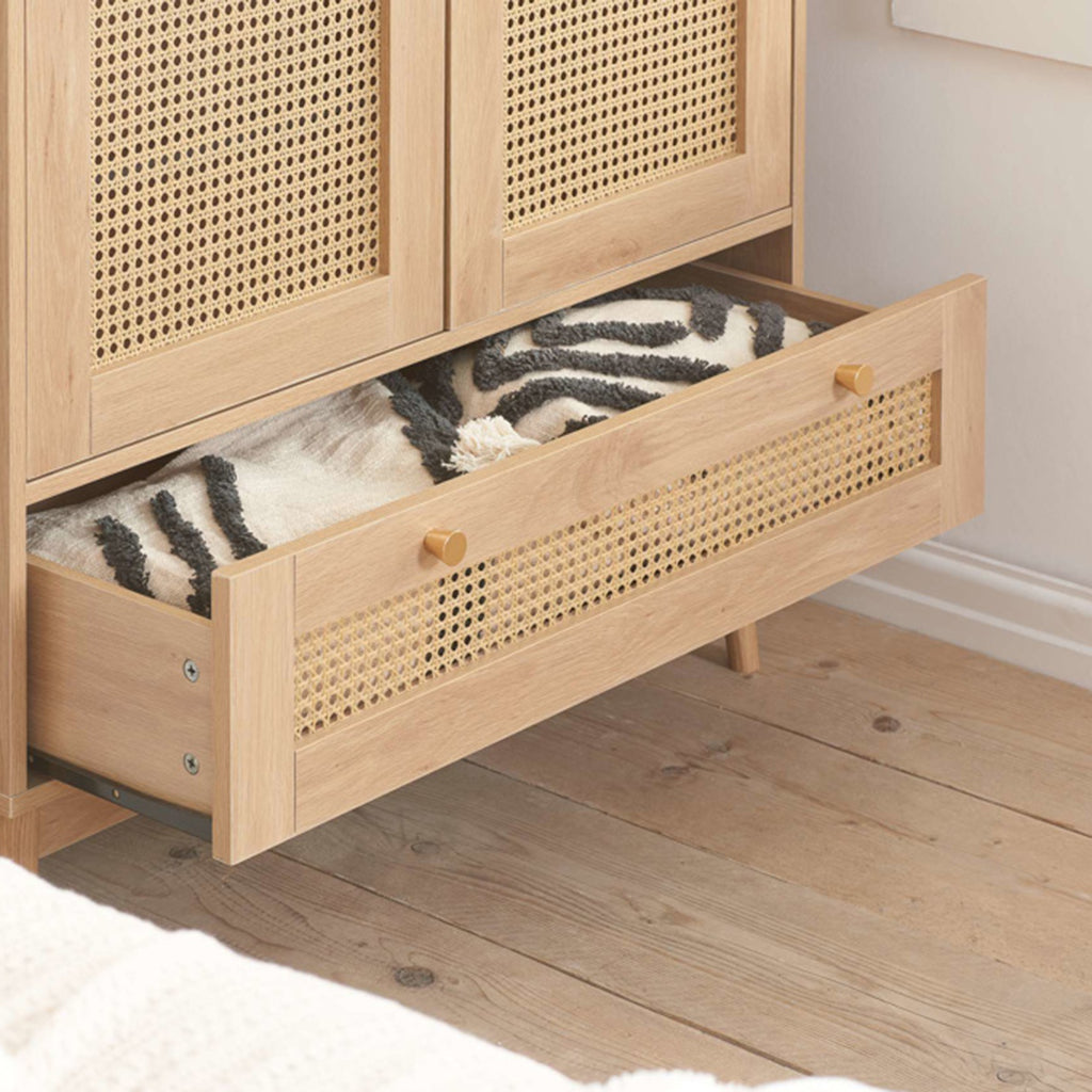 Washington Rattan Wardrobe