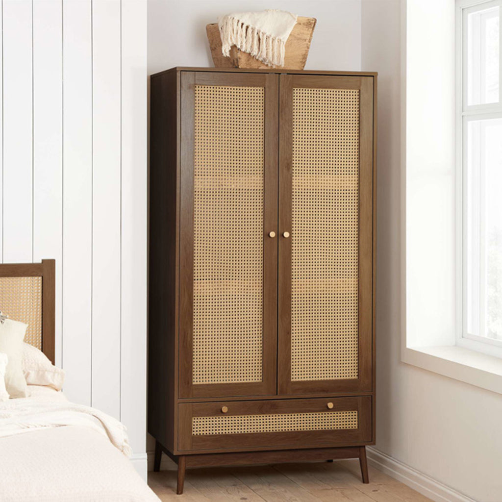 Washington Rattan Wardrobe
