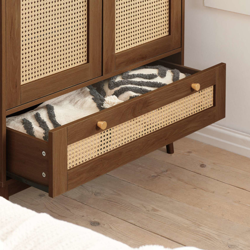 Washington Rattan Wardrobe