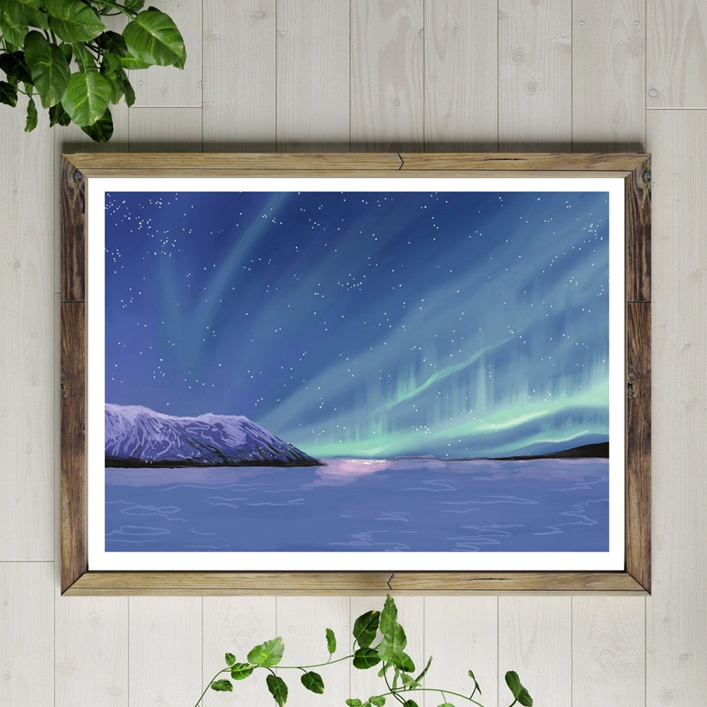 Winter Aurora Print